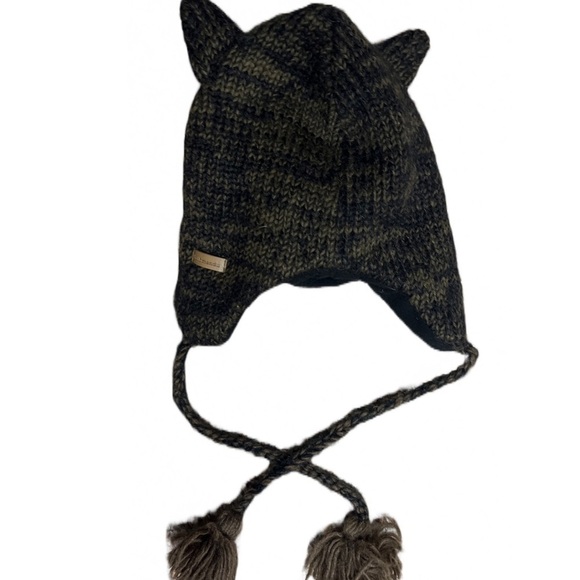 Kathmandu Kids Wool Hand-knit Animal Winter Hat - Picture 3 of 5